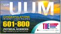 TAHNIAH! UUM KEKALKAN KEDUDUKAN DALAM THE WORLD UNIVERSITY RANKINGS BY SUBJECT 2022 (PHYSICAL SCIENCES: MATHEMATICS &amp; STATISTICS)