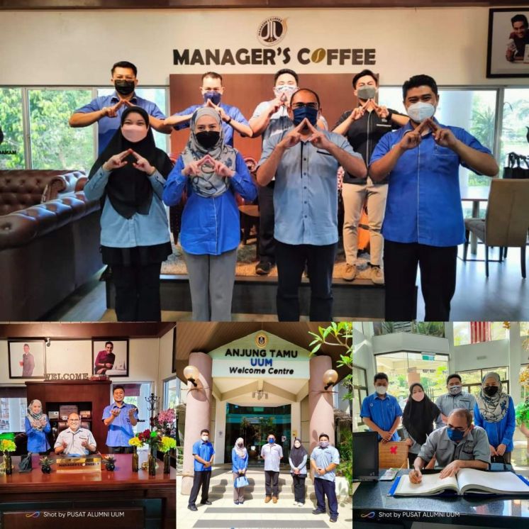 LAWATAN PUSAT ALUMNI &amp; KERJAYA UNIVERSITI SAINS ISLAM MALAYSIA KE UUM