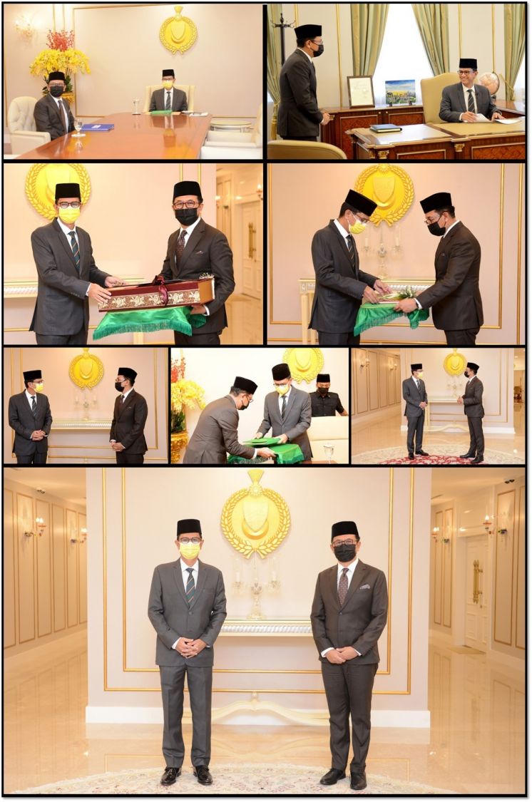 THE RAJA MUDA KEDAH GRANTS THE VICE-CHANCELLOR AN AUDIENCE