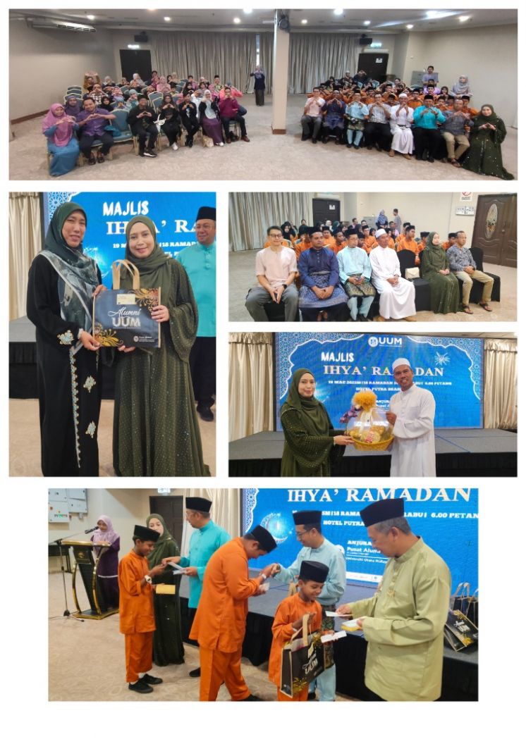 Majlis Ihya Ramadan Pusat Alumni UUM:  Alumni Bersatu dalam Kebajikan