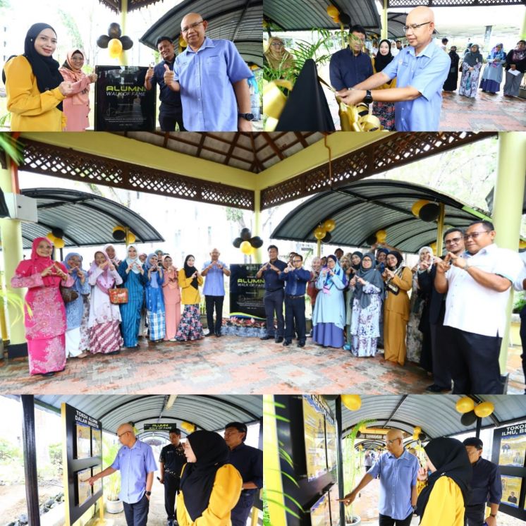 PERASMIAN WALK OF FAME OLEH TIMBALAN NAIB CANSELOR UUM